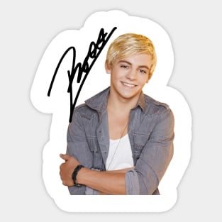 Ross Lynch R5 Austin Moon autograph signed signature Sticker